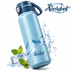 Aordghnf™ TrailSip 24 oz. Portable Water Bottle – Reusable Outdoor Drinking Bottle with Carry Loop