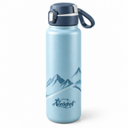 Aordghnf™ TrailSip 24 oz. Portable Water Bottle – Reusable Outdoor Drinking Bottle with Carry Loop