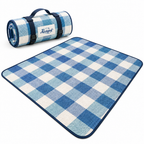 Aordghnf™ MeadowFold 60 × 55 in. Compact Picnic Blanket – Foldable Outdoor Ground Mat