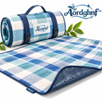 Aordghnf™ MeadowFold 60 × 55 in. Compact Picnic Blanket – Foldable Outdoor Ground Mat