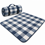 Aordghnf™ FieldNest 70 × 60 in. Padded Outdoor Picnic Blanket – Foldable Ground Mat with Carry Handle