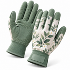 Aordghnf™ SoftRoot Lightweight Fabric Gardening Gloves – Breathable Grip Garden Work Gloves