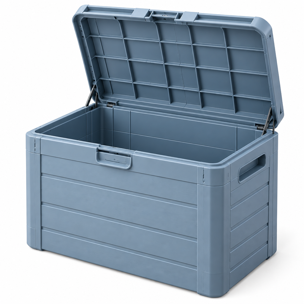 Aordghnf™ YardKeep 8-Gallon Compact Outdoor Storage Box – Lidded Garden Organizer