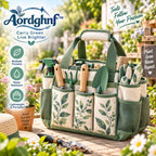 Aordghnf™ GardenCarry Water-Resistant Garden Tool Tote – Lightweight Outdoor Storage Bag with Pockets