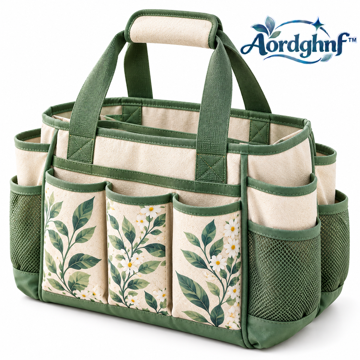 Aordghnf™ GardenCarry Water-Resistant Garden Tool Tote – Lightweight Outdoor Storage Bag with Pockets