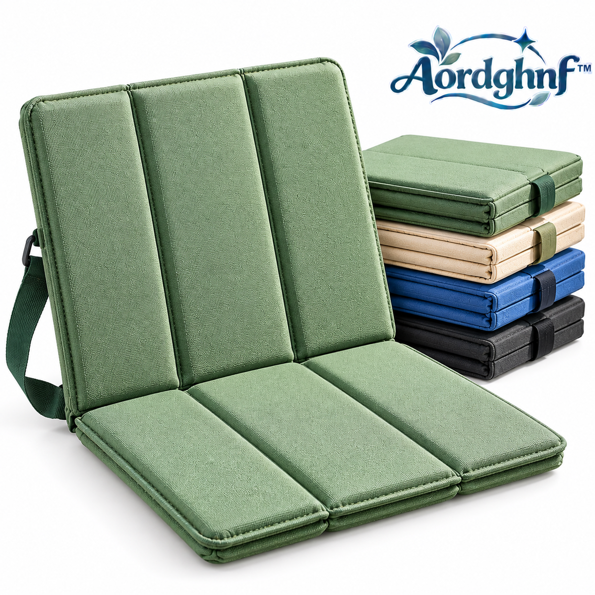 Aordghnf™ TrailRest Folding Outdoor Seat Pad – Lightweight Portable Camping Cushion